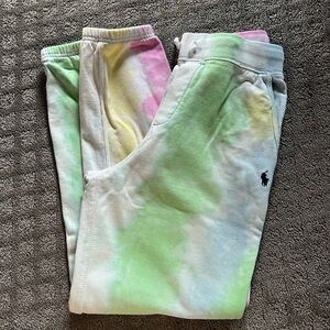 Polo tie dye track pants. Boys size L (14-16)